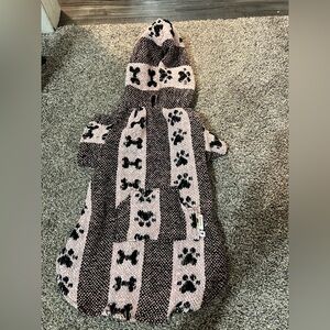 Mexican Baja dog poncho